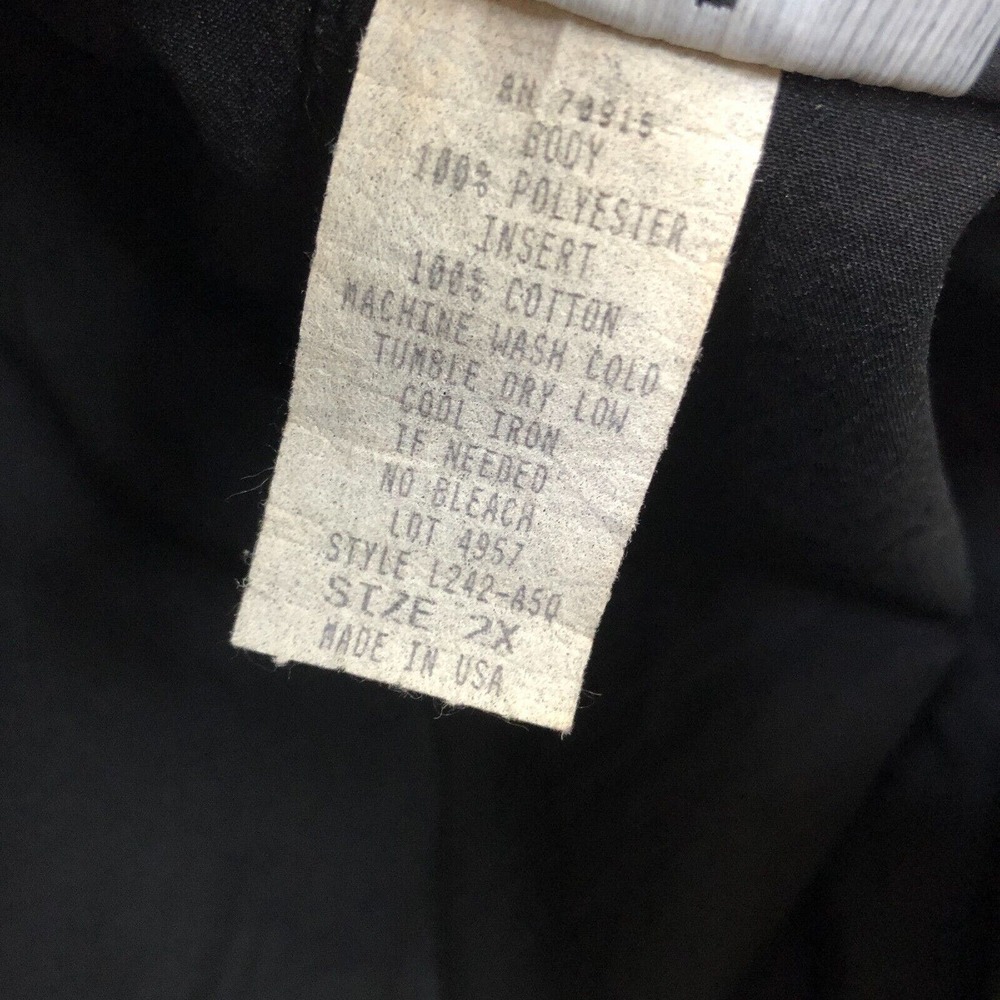 Vintage 70s Jacket Patchwork Look Polyester Dolma… - image 4